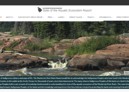 2021 State of the Aquatic Ecosystem Report 2021 screenshot